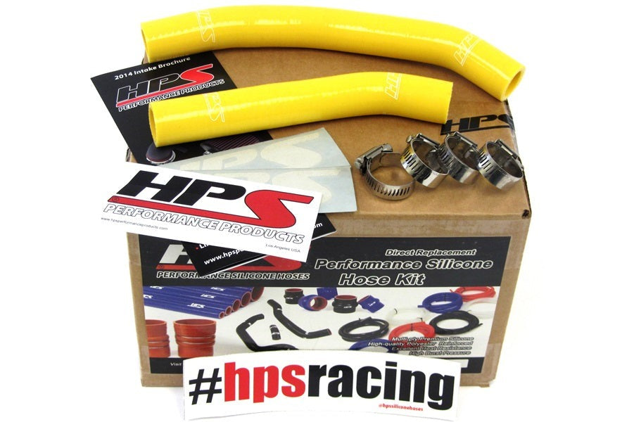 HPS Yellow Reinforced Silicone Radiator Hose Kit Suzuki 06-10 LTR450
