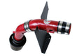 HPS Performance Cold Air Intake Kit 2008-2014 Subaru WRX STI 2.5L Turbo, Converts to Shortram, Red