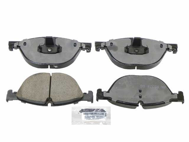 BMW F01 7-Series Front Ceramic Brake Pads By Akebono 34116793021