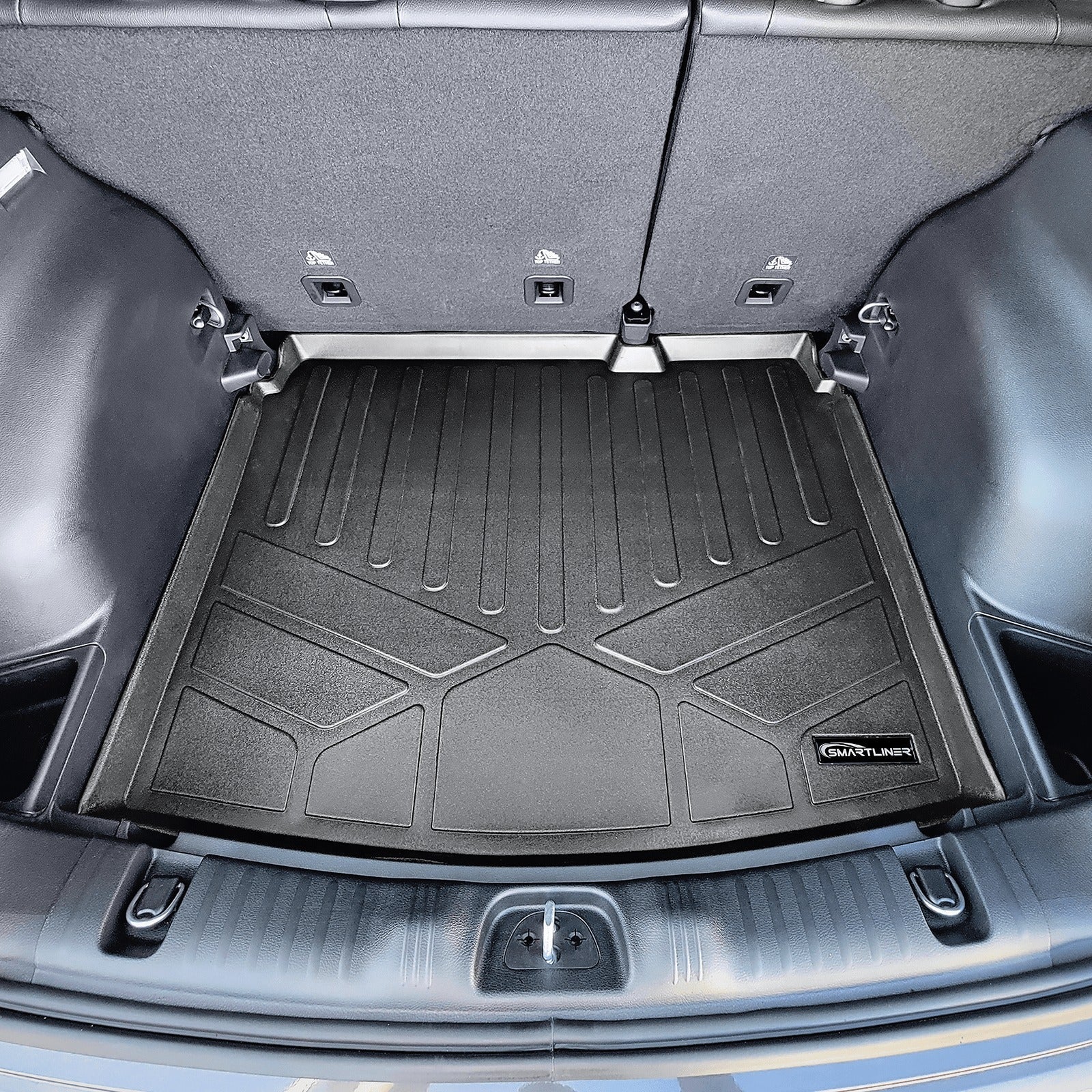 SMARTLINER Custom Fit Floor Liners For 2017-2026 Jeep Compass with Dual Driver Side Floor Hooks (New Body Style)