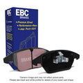EBC Ultimax2 Rear Brake Pads - 2017-2026 Subaru BRZ / Toyota GT/GR86 (Factory Brembo)