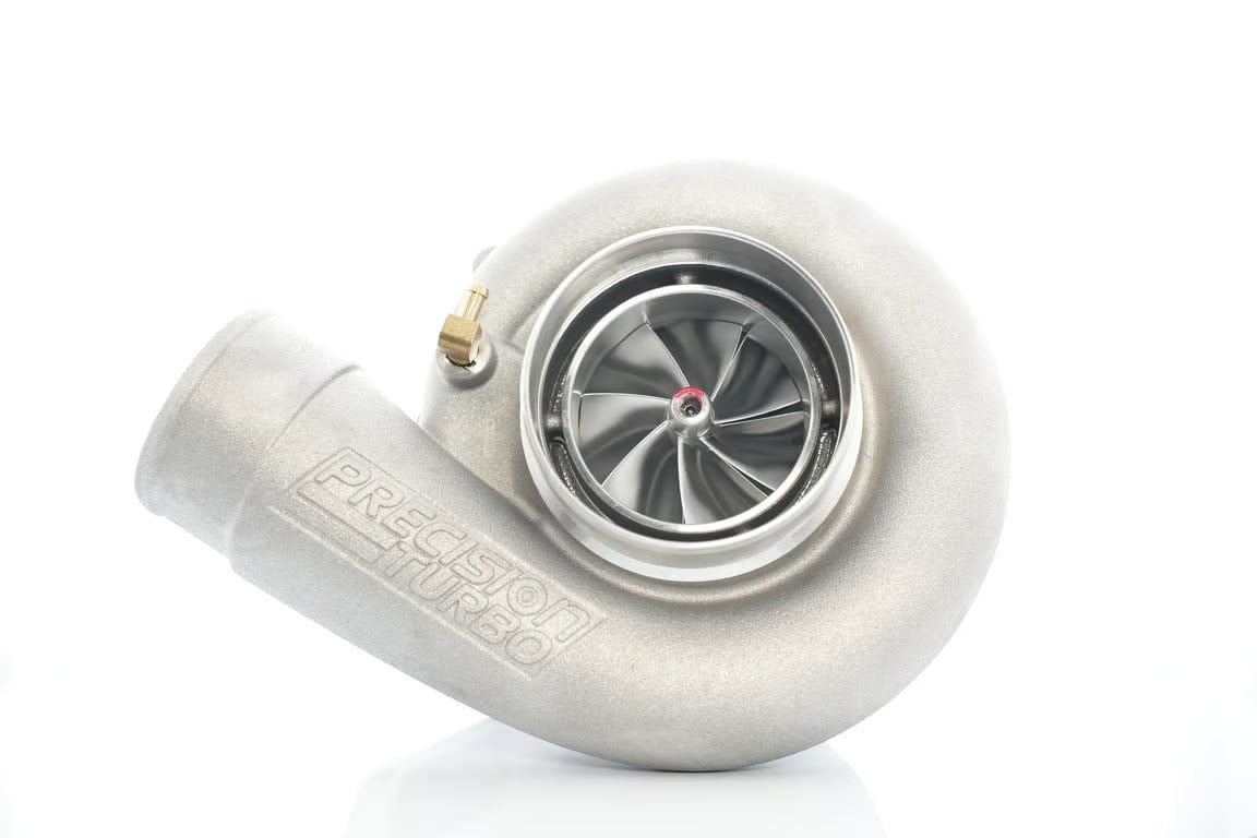 Precision Turbo & Engine NEXT GEN PT7275 BB HP CC W/ T4 DIVIDED INLET/V-BAND DISCHARGE 1.32 A/R