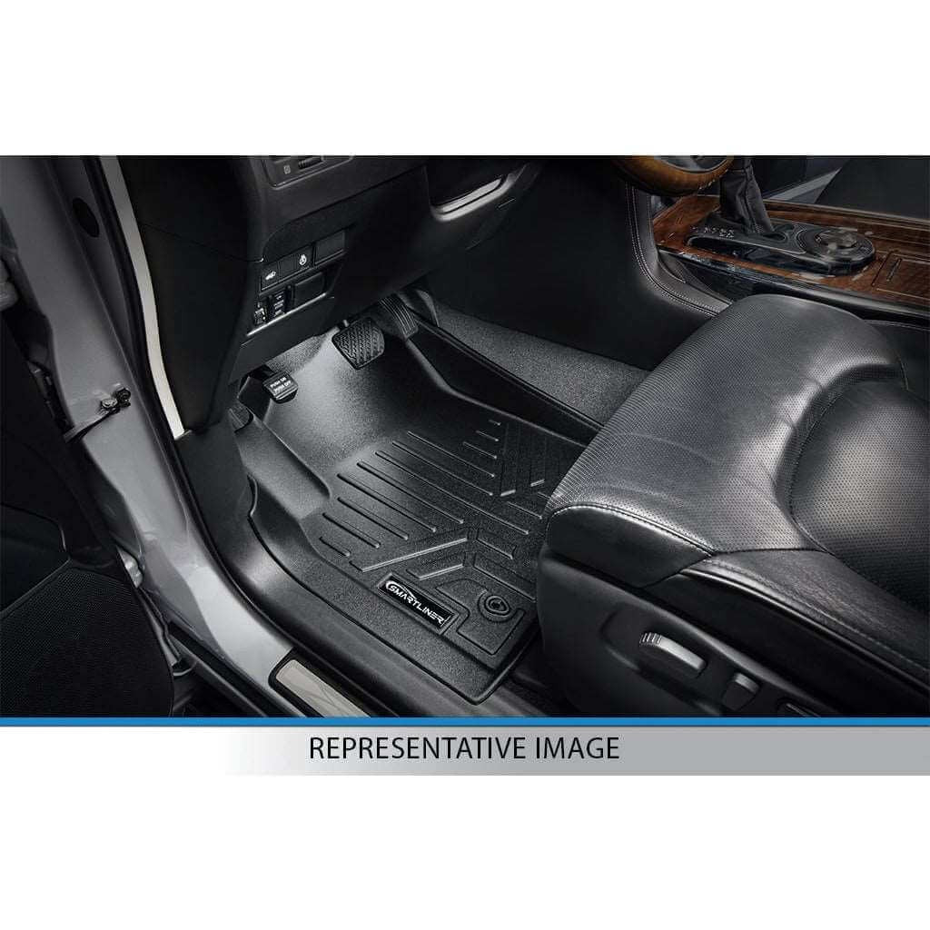 SMARTLINER Custom Fit Floor Liners For 2008-2010 Ford F-250/350/450 (Super Crew)