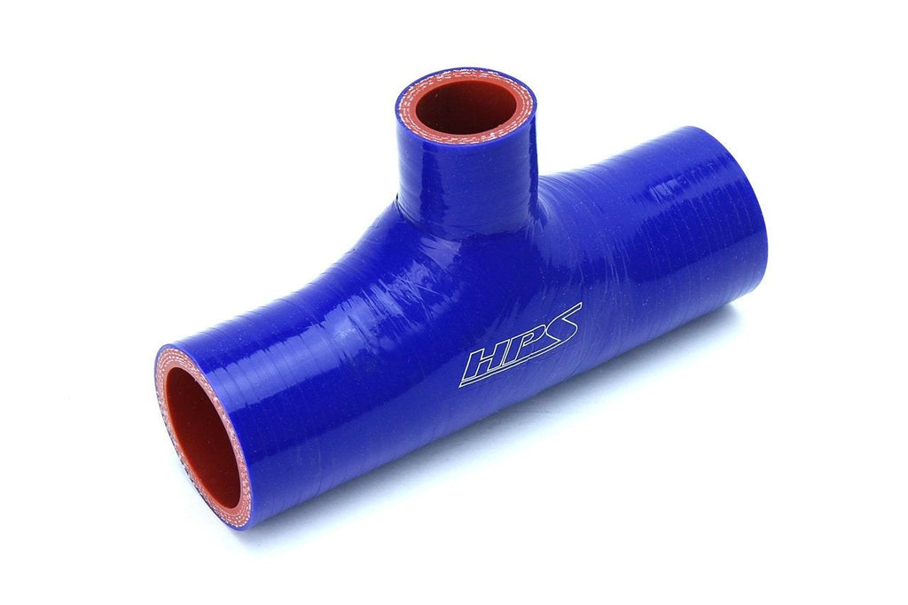 HPS 1-3/4" Silicone T Hose Coupler Adapter with 1" Branch, High Temp 4-ply Reinforced