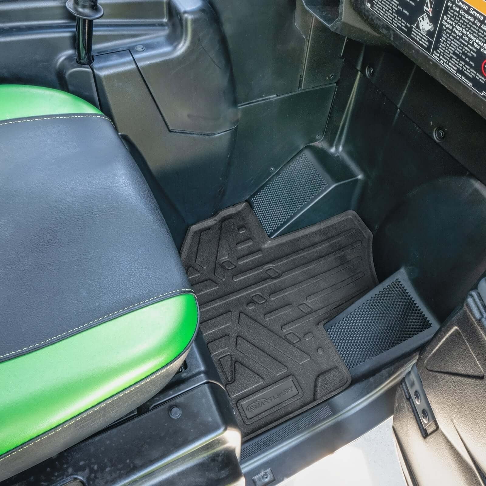 SMARTLINER Rugged Rubber Floor Liners For 2020-2026 Kawasaki TERYX (2-Seater)