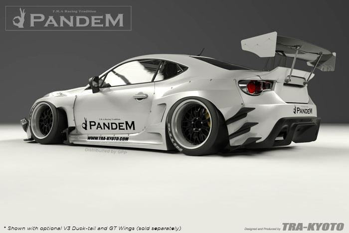 GReddy Pandem Wide Body V3 Side Skirts - 2013-2016 Scion FR-S / Subaru BRZ / Toyota 86