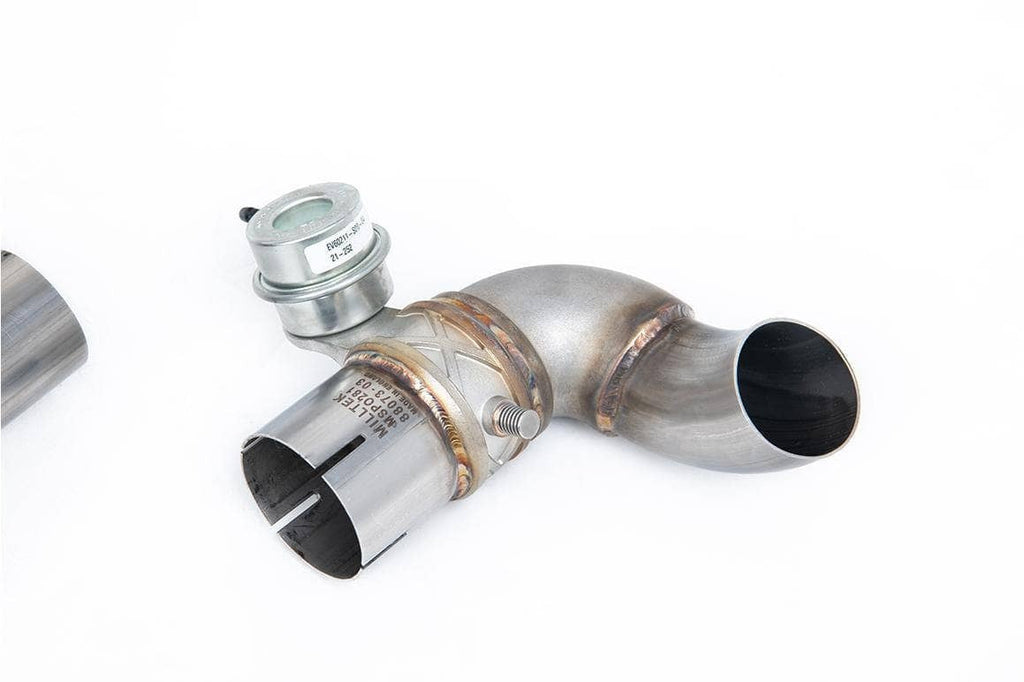 Milltek Porsche Rear Silencer Fits to OE Side Silencers and with OE Tips