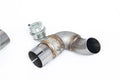 Milltek Porsche Rear Silencer Fits to OE Side Silencers and with OE Tips