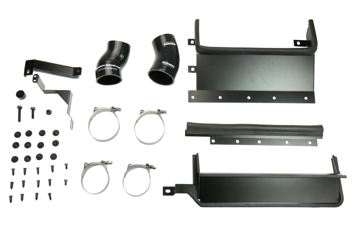 Mishimoto Performance Top Mount Intercooler and Charge Pipe Kit - 2015+ WRX-Black Intercooler Only