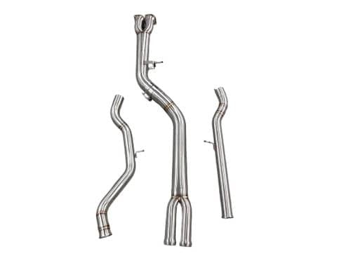 MAD BMW F80 F82 F83 S55 M3 M4 Single Midpipe (Brace Included)