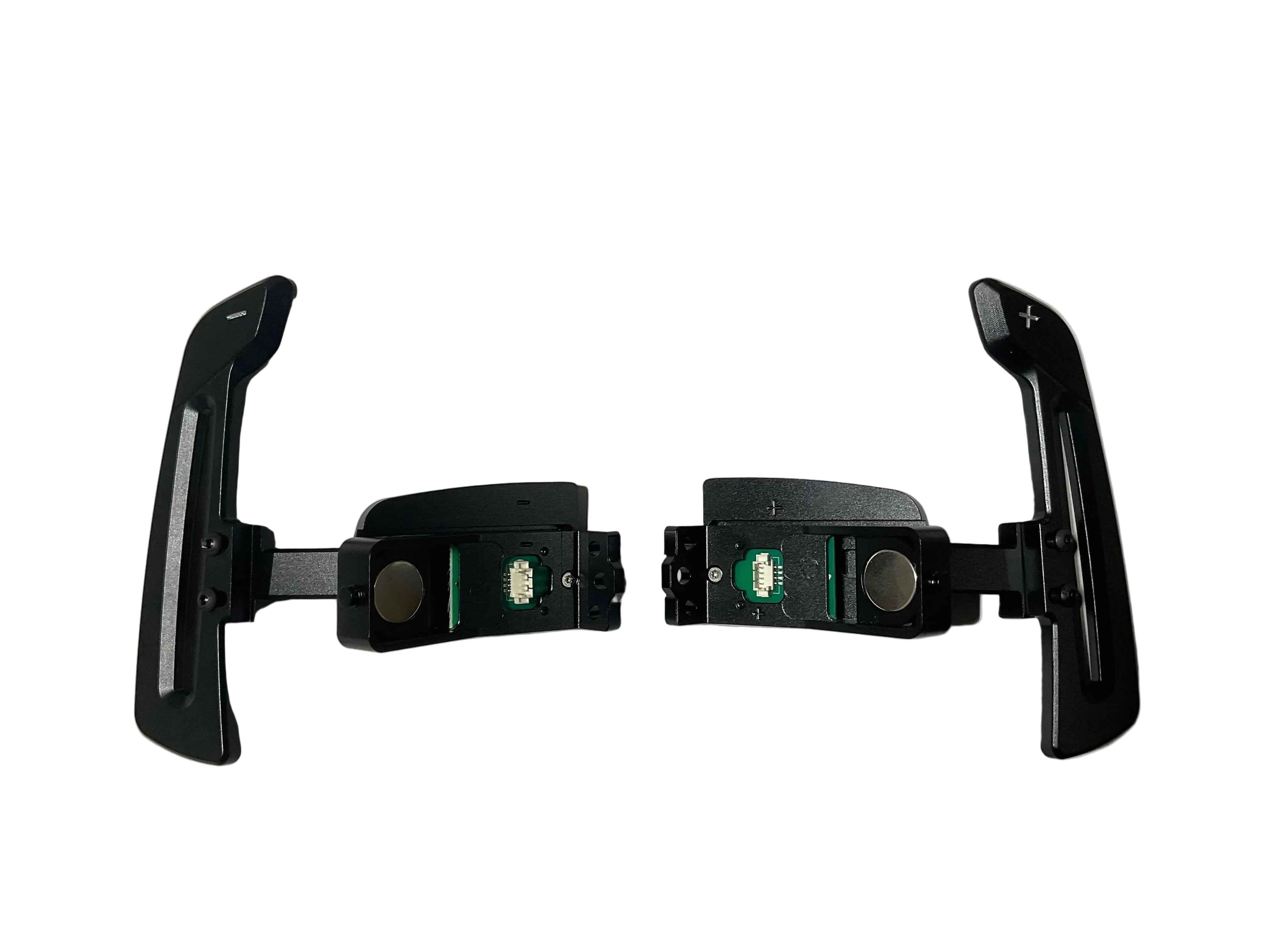 Kies Motorsports Porsche 992 Aluminum Alloy (Black) w/ Carbon Fiber Option Magnetic Paddle Shifters