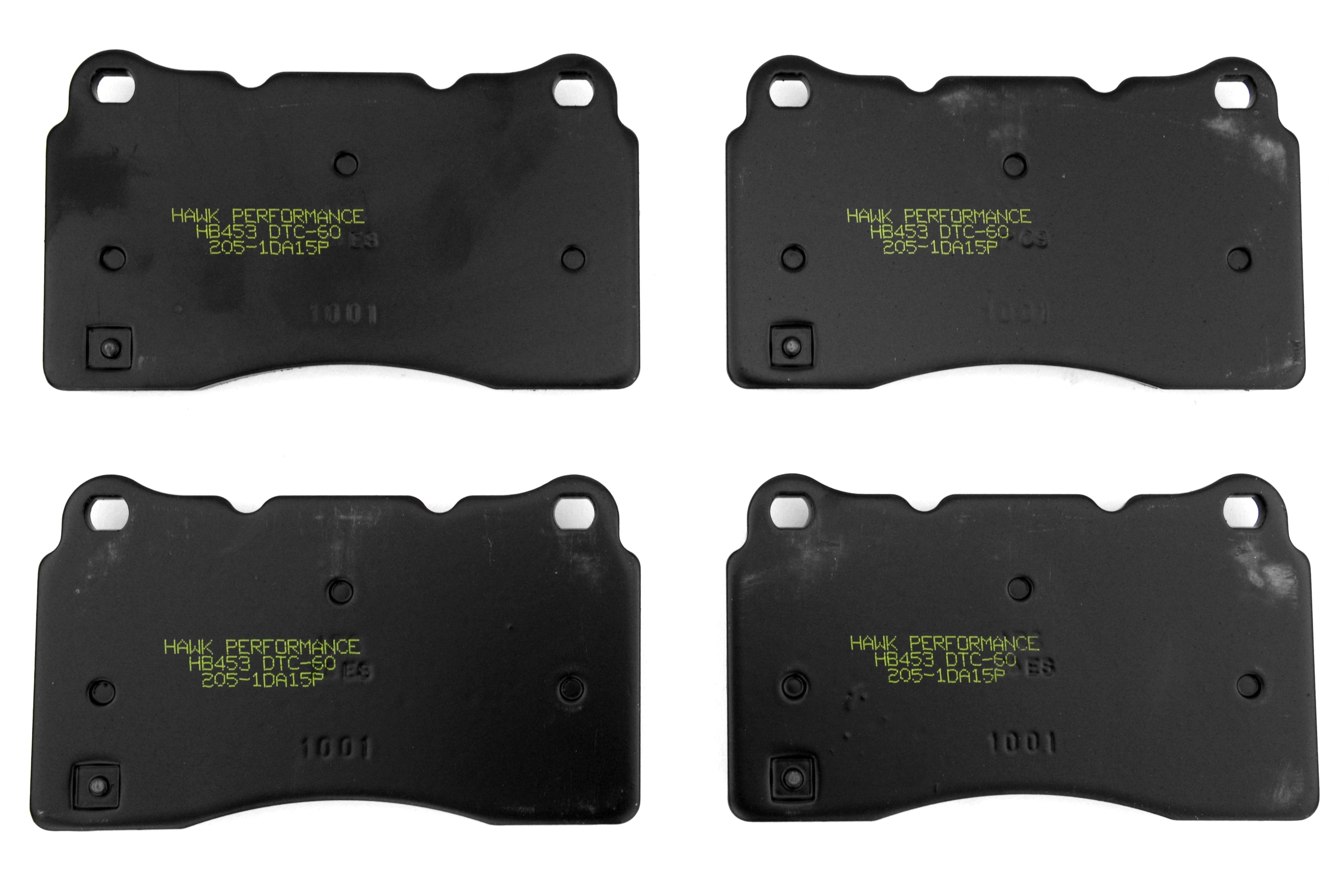 Hawk DTC-60 Front Brake Pads - Subaru Models (inc. 2004-2017 Subaru STI)