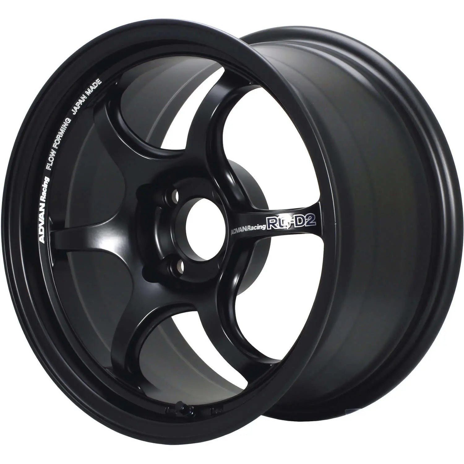 Advan Racing RG-D2 Semi Gloss Black 18x9.5 +40mm 5x100 (Single Wheel) - 2013-2024 Subaru BRZ / Scion FR-S / Toyota GR86 / 2014-2018 Subaru Forester