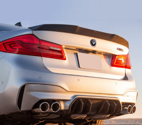 BMW F90 M5 VRS PROGRAM (2017+) VRS Aero Decklid Spoiler Carbon Fiber PP 2x2 Glossy