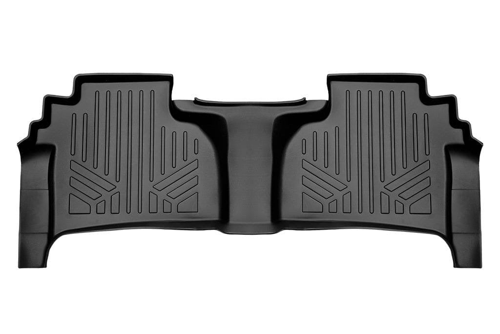 SMARTLINER Custom Fit Floor Liners For 2019-2026 Chevrolet Silverado 1500 Double Cab with Carpet Flooring and 1st Row Bucket Seats (with 2nd Row Under Seat Storage)