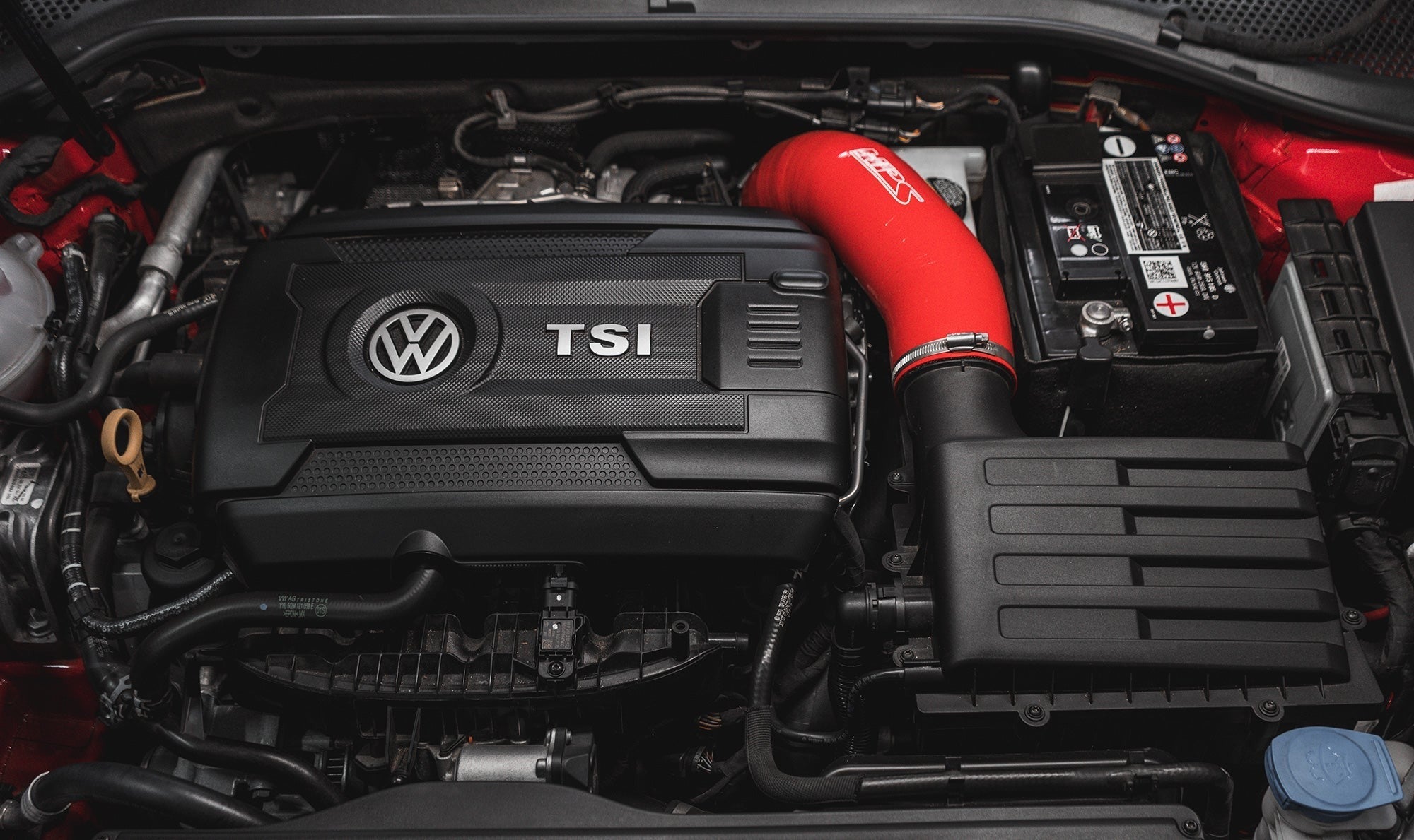 HPS Silicone Post MAF Air Intake Hose Kit Volkswagen 2015-2021 GTI 2.0T TSI Turbo , 57-1922