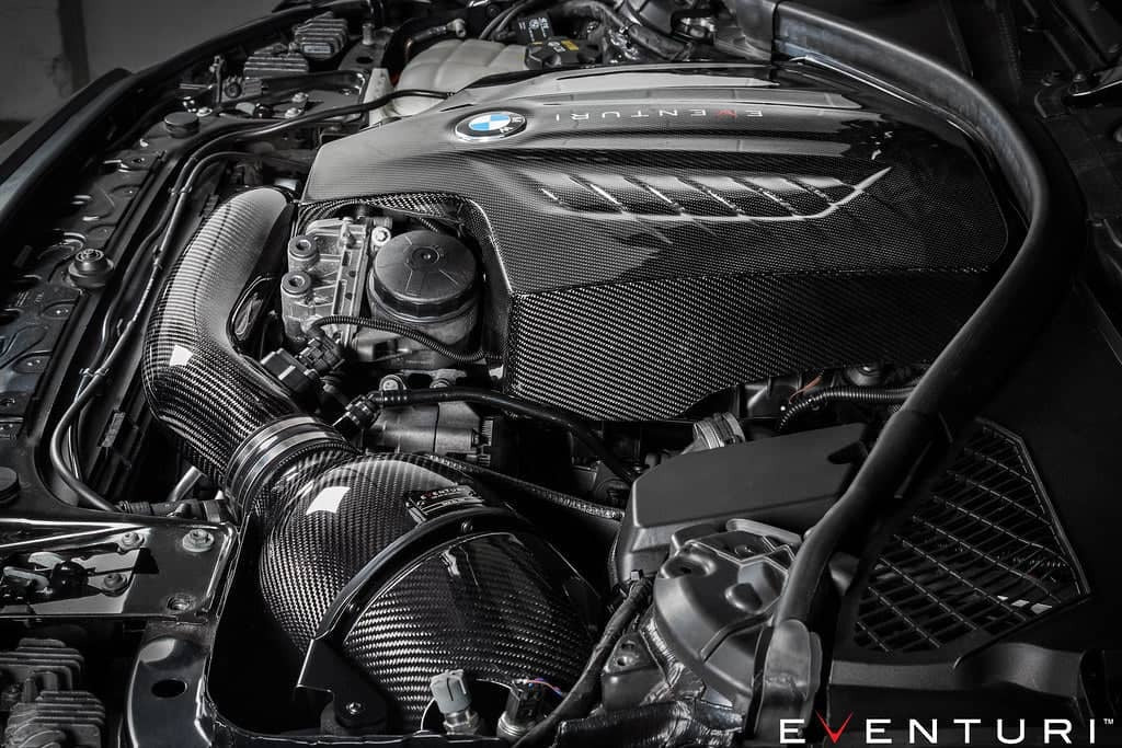 Eventuri BMW F-Chassis N55 Black Carbon Engine Cover