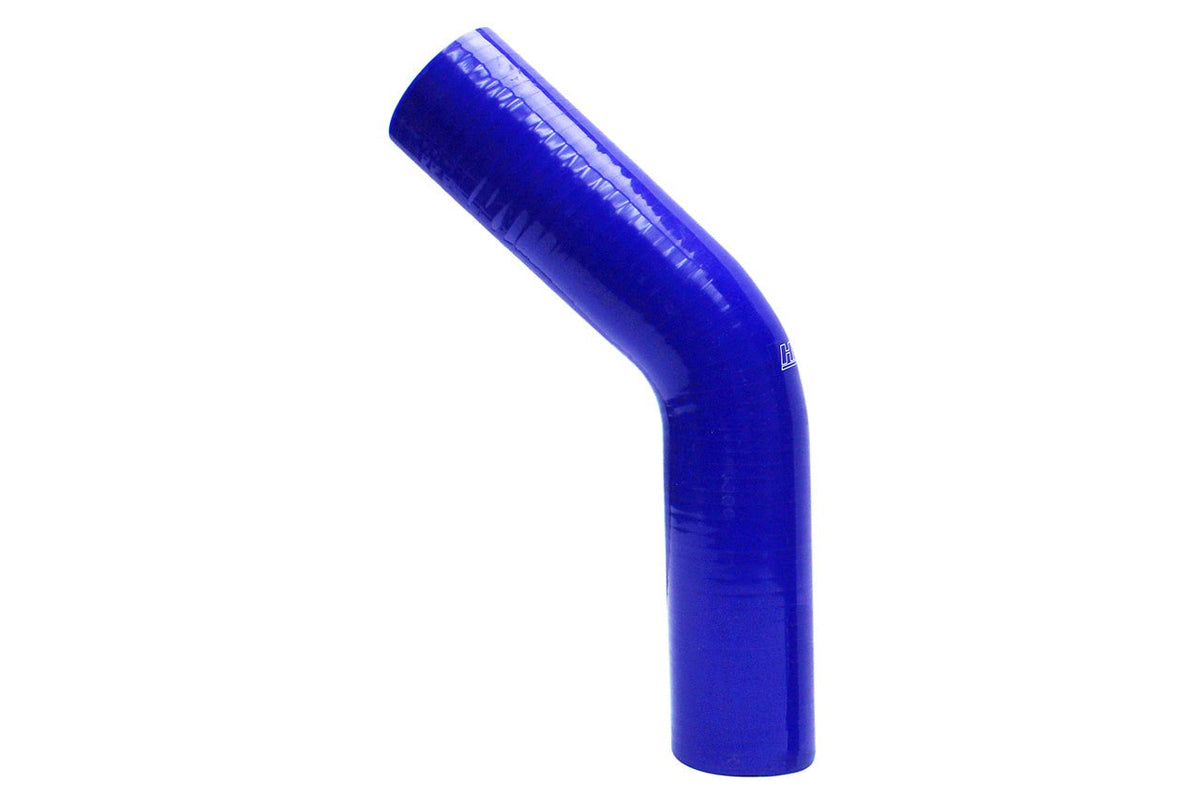 HPS 2-11/16" Silicone 45 Degree Elbow Coupler Hose, High Temp 4-ply Reinforced, 68mm ID