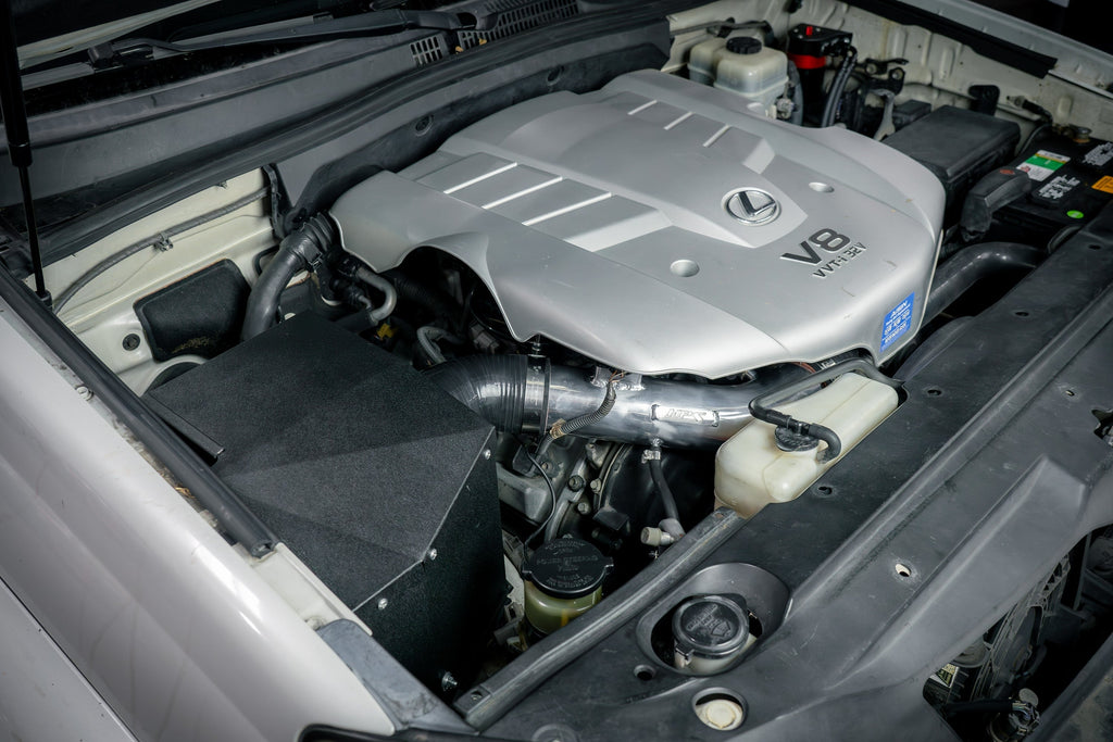 HPS Performance Air Intake Kit 2005-2009 Lexus GX470 4.7L V8, Includes Heat Shield, 827-730