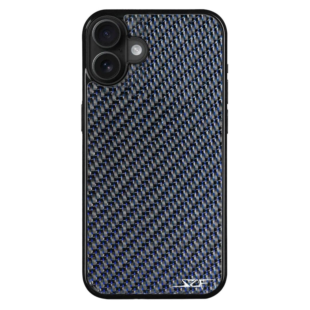 iPhone | Blue Lace Carbon Fiber Case | CLASSIC Series
