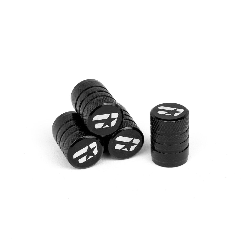 OVERTAKE Aluminum Valve Stem Caps - Subaru WRX / STI / BRZ / GR86 / Crosstrek / Impreza / Forester / Outback / Legacy