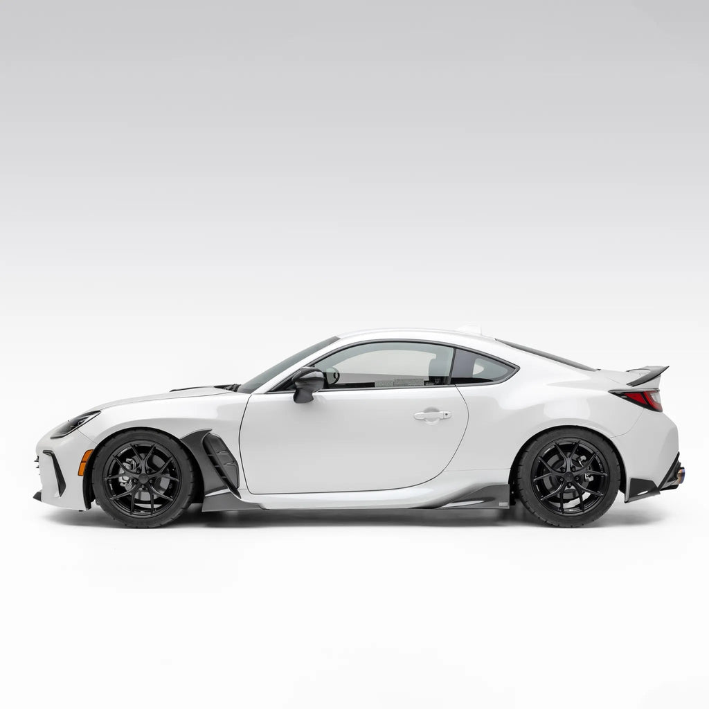 Compressive Tuning Black Series Carbon Fiber Sideskirt Extension - 2022-2026 Subaru BRZ
