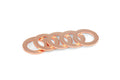 Replacement Copper Washer for HPS Stainless Steel Magnetic Oil Drain Plug Bolt 1/2 x 20TPI