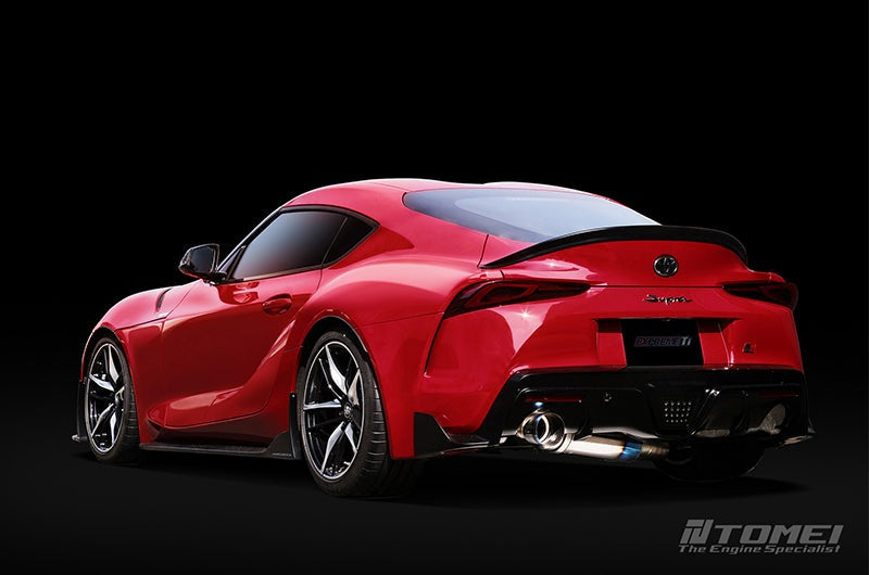Tomei Single Exit Full Titanium Expreme Ti Exhaust Muffler Kit Type-R - 2020-2024 Toyota GR Supra