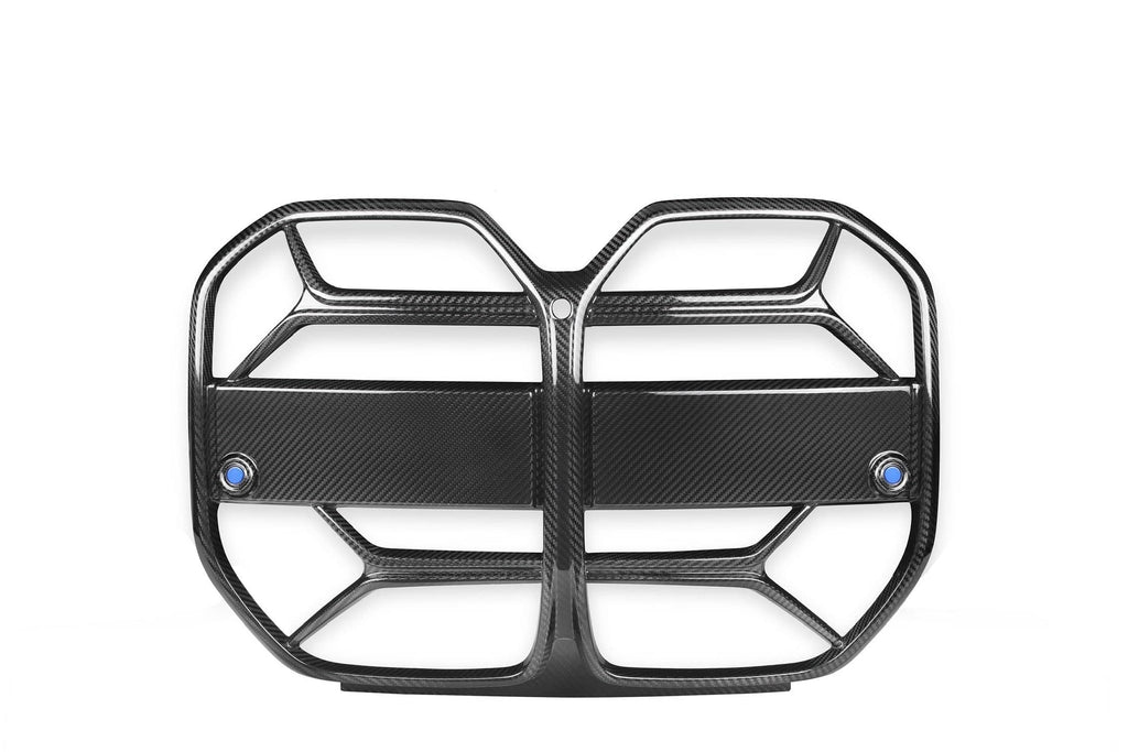 4 Series Gran Coupe G26 CSL Style Dry Carbon Fiber Grill With or Without ACC