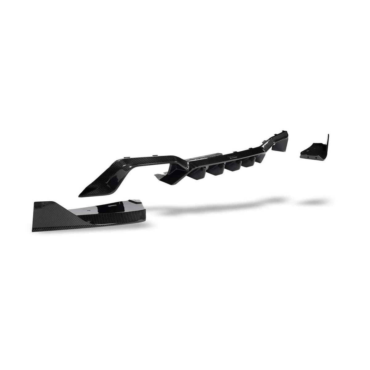 Revozport Carbon Fiber Rear Diffuser (LCI) - BMW / F98 / X4M