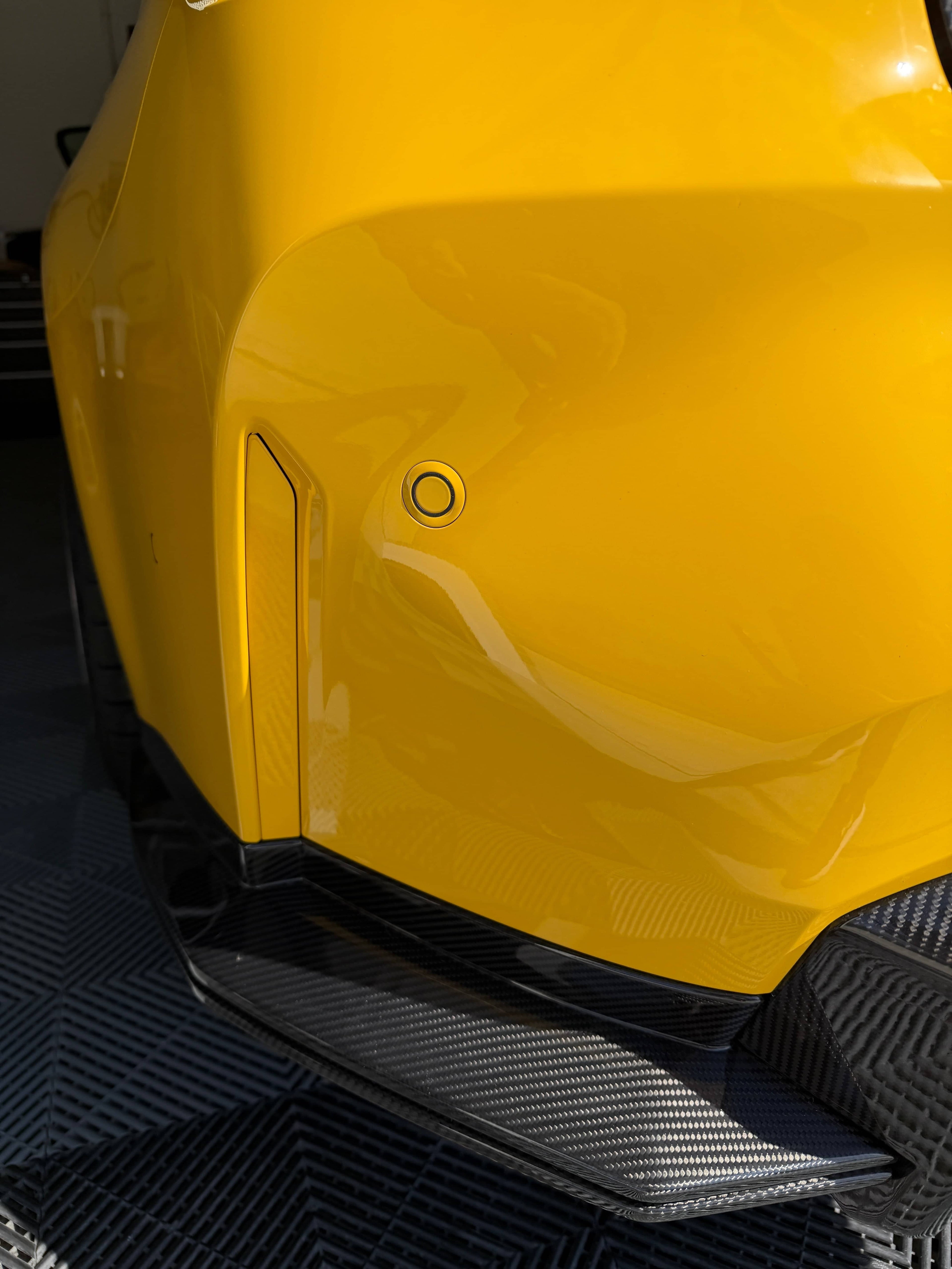 G8X SQ-B Style Dry Carbon Fiber Rear Diffuser Set WITH LED