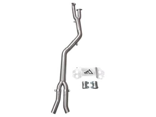 MAD BMW G8x M3 M4 Single Midpipe (Brace Included)