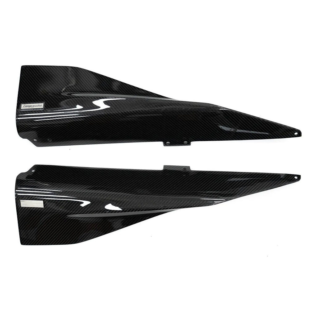Compressive Tuning Black Series Carbon Fiber Sideskirt Extension - 2022-2026 Subaru BRZ