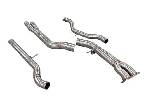 MAD BMW F80 F82 F83 S55 M3 M4 Single Midpipe (Brace Included)