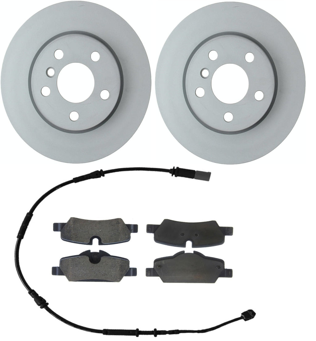 Mini Cooper Rear Brake Kit With Ceramic Pads & Sensor 34216799383 Stage 1