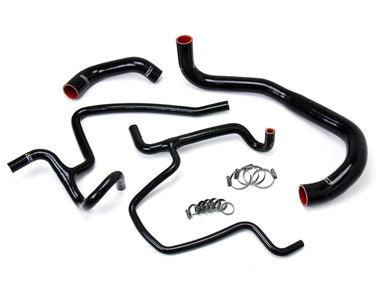 HPS Black Reinforced Silicone Radiator + Heater Hose Kit Coolant Dodge 11-18 Charger 5.7L V8 Non Pursuit