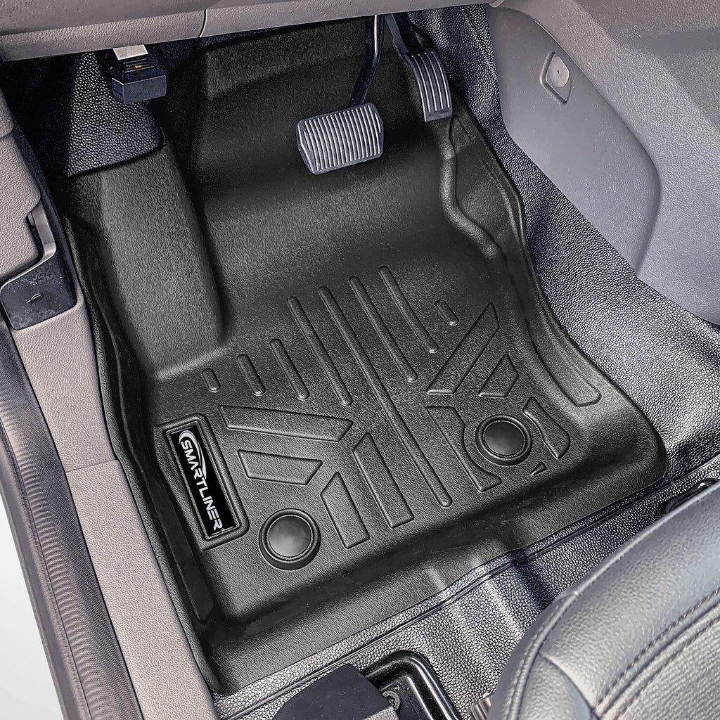 SMARTLINER Floor Liners for 2018-2022 Transit Connect With Vinyl and without secondary footrest (Short Wheelbase)