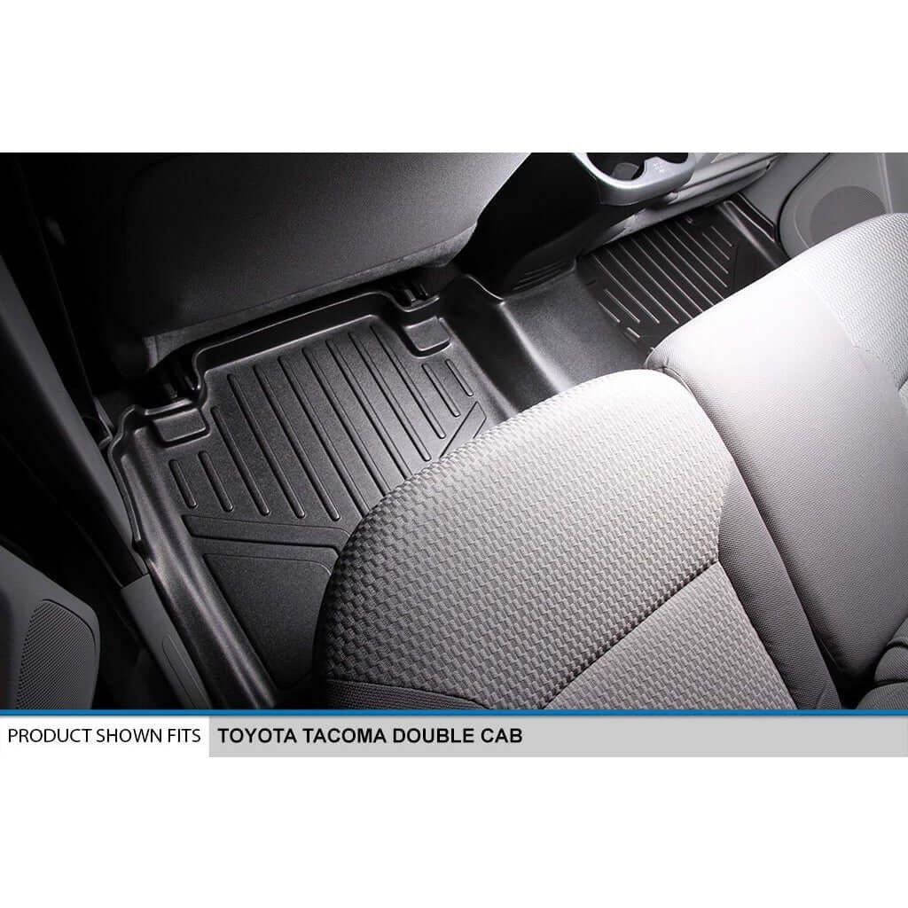 SmartCoverageTM Floor Liners For 2012-2015 Toyota Tacoma Double Cab