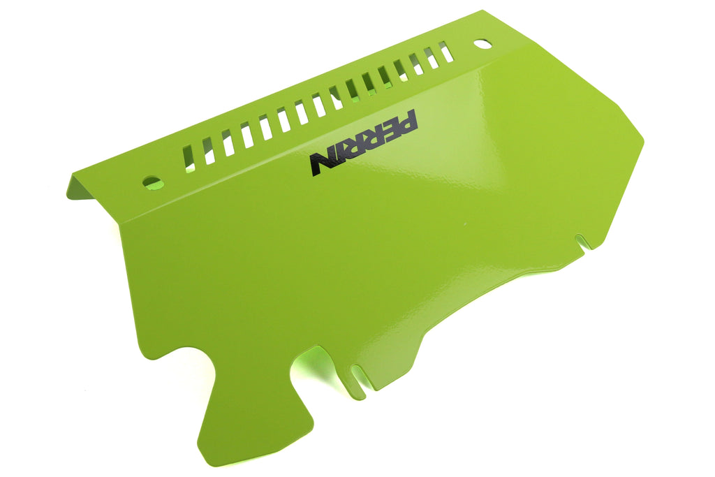 PERRIN Pulley Cover (Neon Yellow) - 2015-2021 Subaru WRX