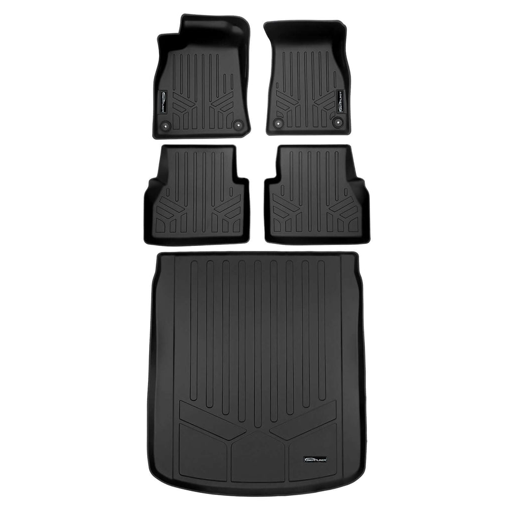 SMARTLINER Custom Fit Floor Liners For 2019-2025 Audi A6/S6