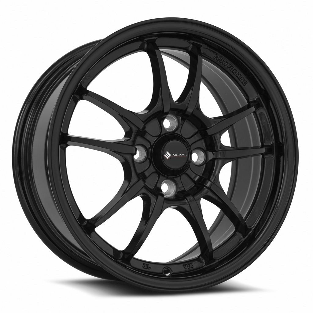 VORS LT10 15" 4x98 Gloss Black