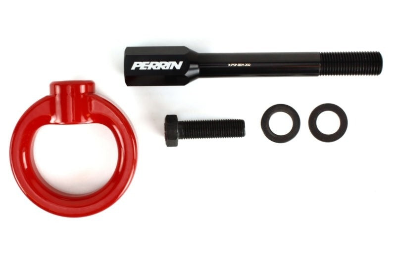 PERRIN Front Tow Hook (Red) - 2014-2024 Subaru Forester