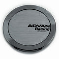 Advan Racing Center Cap 73MM Full Flat Type Hyper Black - Universal