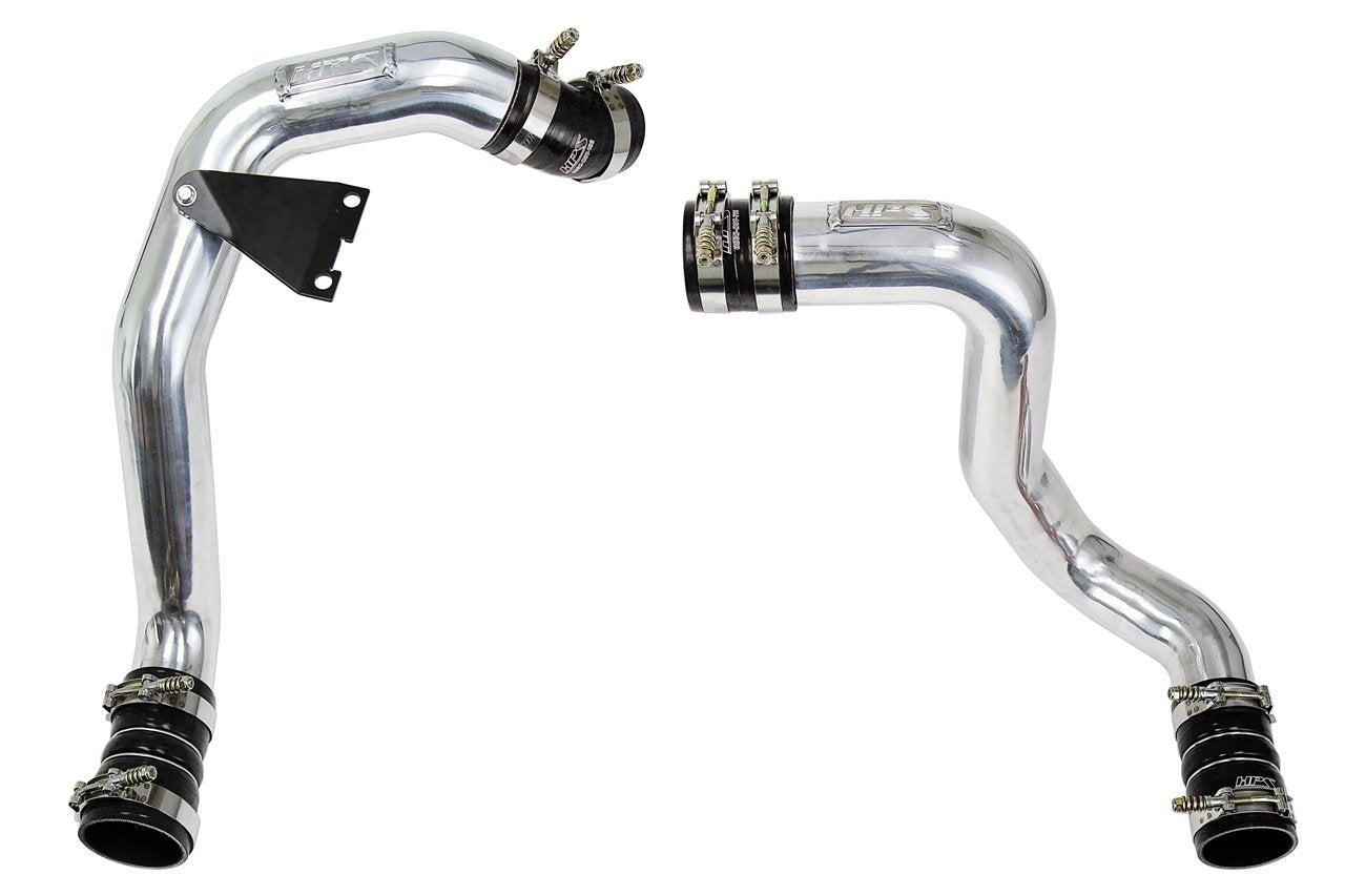 HPS Hot & Cold Side Charge Pipe with CAC Hose Intercooler Boots, 03-07 Ford F450 Superduty Powerstroke 6.0L Diesel Turbo