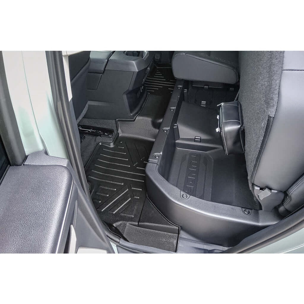 SMARTLINER Floor Liners for 2022-2026 Toyota Tundra (Extended Cab/ Double Cab) with Underseat Storage