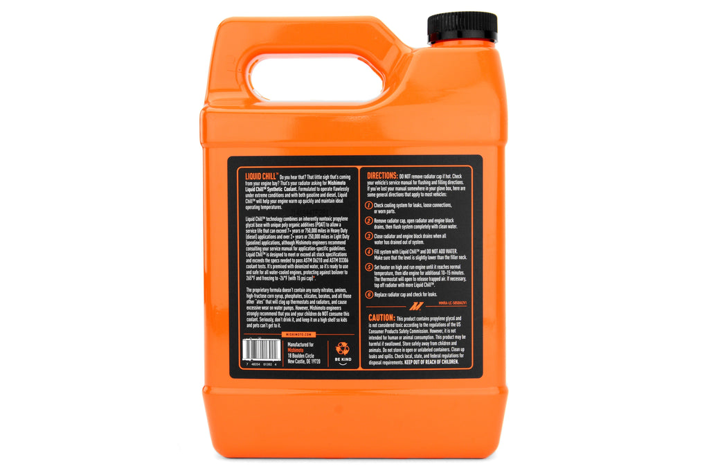 Mishimoto Liquid Chill Synthetic Engine Coolant, Premixed 1 Gal. - Universal