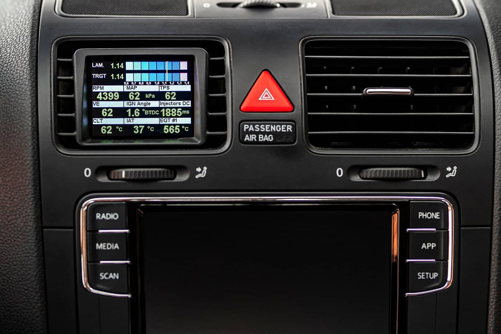 CANchecked VW MK5 Golf MFD28 Multi Function Display | 2.8" Gen2 (LHD/RHD)