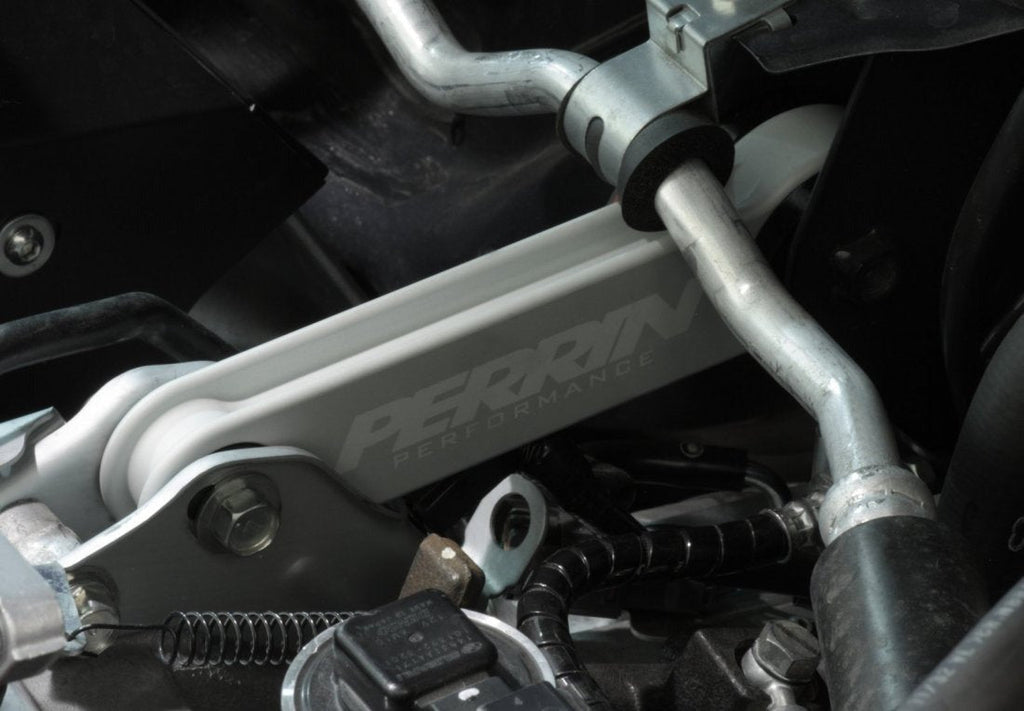 PERRIN Pitch Stop Mount (Silver) - 2002-2024 Subaru WRX / 2004-2021 STI / 1993-2024 Impreza / 2019-2024 Ascent / 2013-2024 Crosstrek / 2005-2009 & 2020-2024 Legacy / Outback