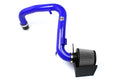 HPS Performance Shortram Air Intake Kit 2014-2015 Ford Fiesta ST 1.6L Turbo, Includes Heat Shield, Blue