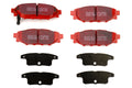 EBC Brakes Redstuff Ceramic Rear Brake Pads - 2013-2020 Subaru BRZ / Scion FR-S / Toyota GT86 (W/ Solid Rear Rotors)